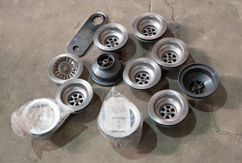 Box Assorted Sink Drain Fittings.