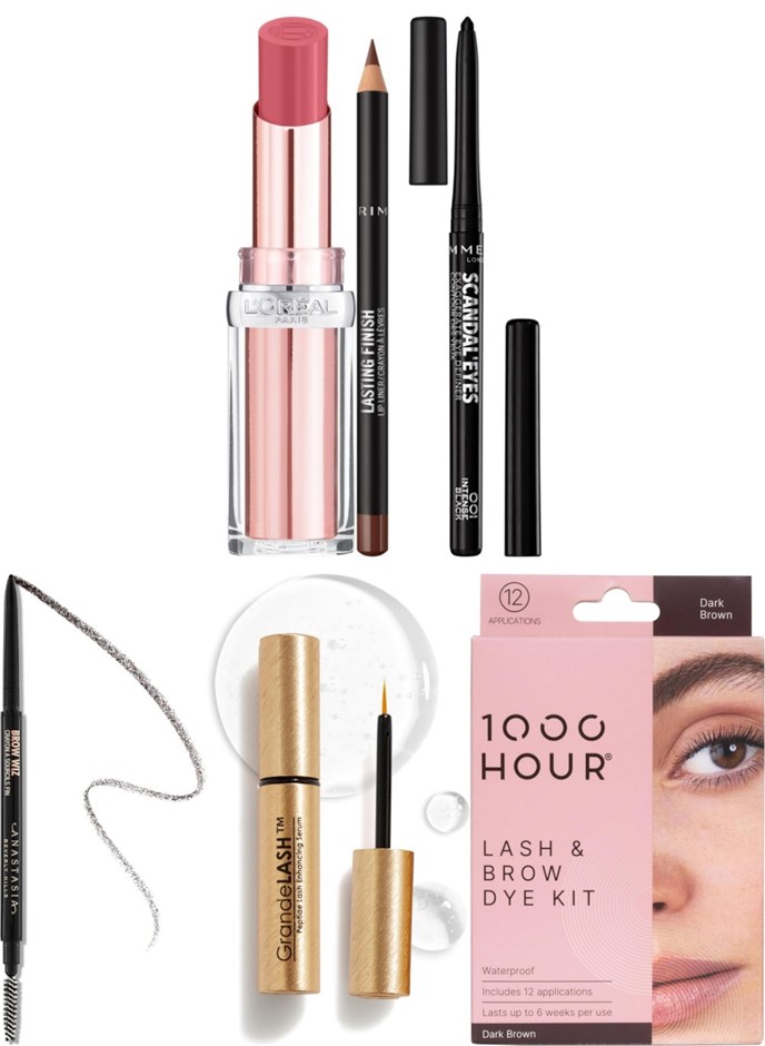 6 x Beauty Bundle: 1000 Hour Brow Dye Kit + Anastasia Beverly Hills Brow Wi