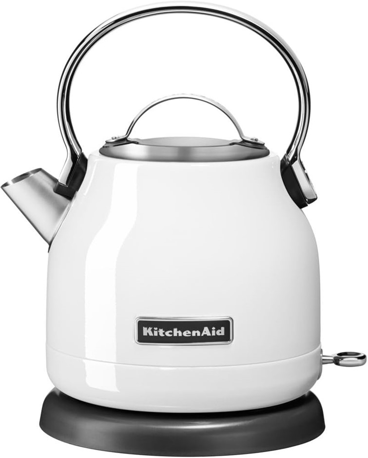 KITCHENAID 1.25L Electric Kettle - Classic White (5KEK1222AWH)