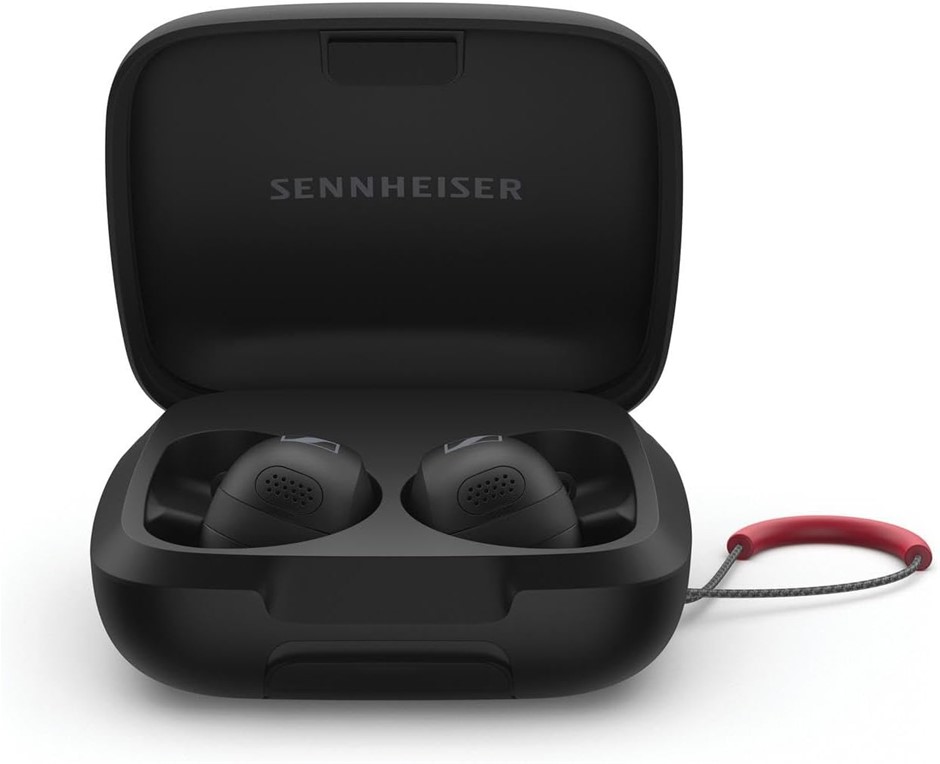 SENNHEISER Momentum Sport Wireless Bluetooth Earbuds, Secure Fit, IP55, Sho