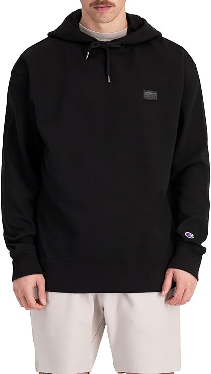 CHAMPION Men's Rochester Base Hoodie, Size S, Black AU89N. RRP: $100. Buye