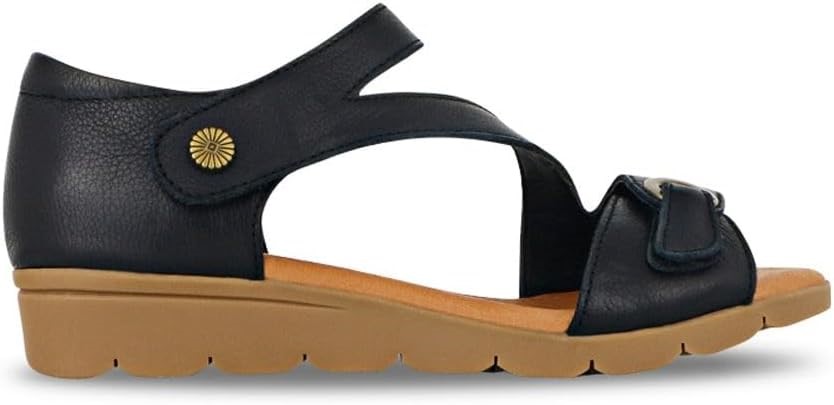 NATURAL COMFORT Women's Mabel Sandal, EU39, Black, G02010. Buyers Note - D