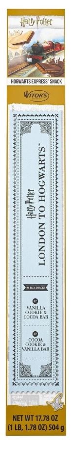 2 x WITOR'S Hogwarts Express Snack Biscuits, 24 Biscuits x 21g. NB: Damaged