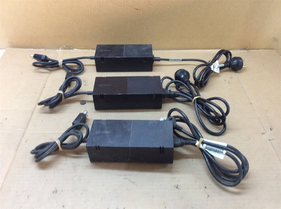Microsoft A12-220P1A / A13-203P1A Xbox One Power Supply Adapter (Lot of 3)