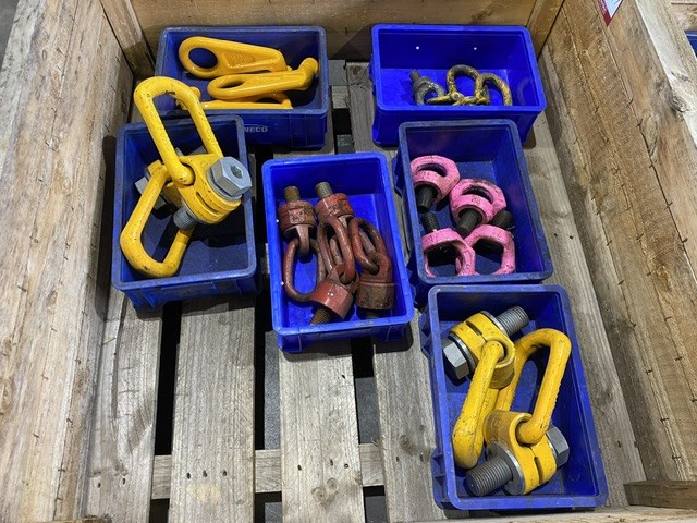 Qty of Assorted Lifting Lugs & Eyebolts<