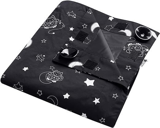 TOMMEE TIPPEE Sleeptime Portable Blackout Blind with Suction Cups, Adjustab