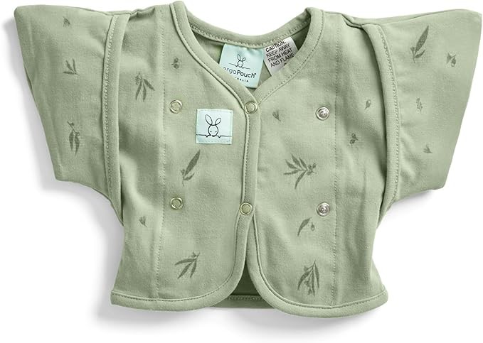 ergoPouch 0.2 Tog Butterfly Cardi for 2-6 Months Baby, Willow
