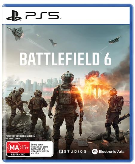 Battlefield 6 - PlayStation 5. NB: Damage packaging.