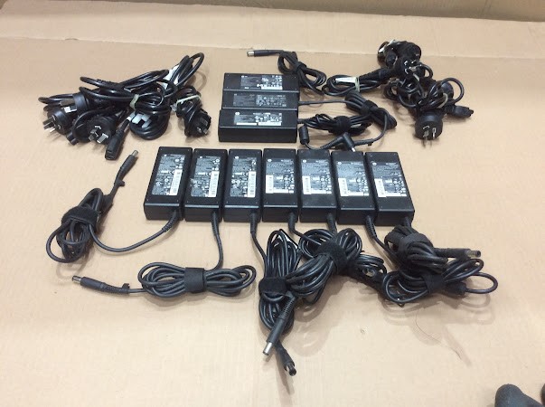 HP PPP012H-S 90W Mixed Model Laptop AC Adapter Chargers (Lot of 10)