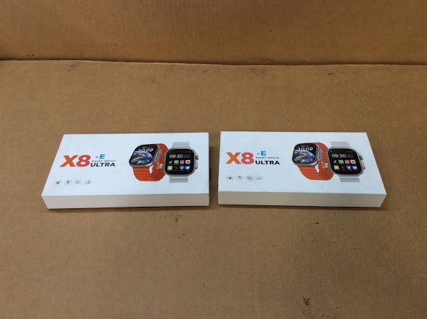 X8 Ultra Smart Watches (Lot of 2) - New Unboxing