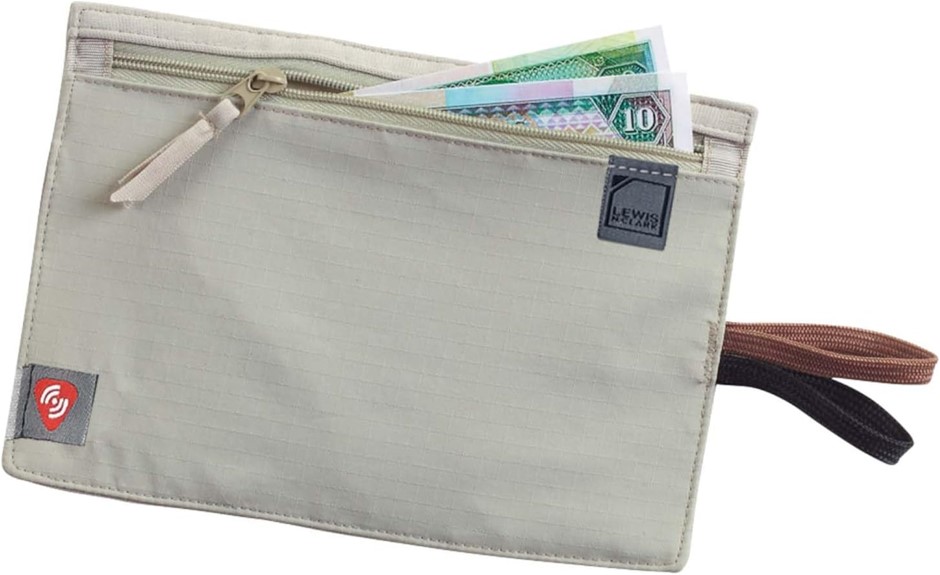 Lewis N. Clark RFID-Blocking Hidden Travel Belt Wallet