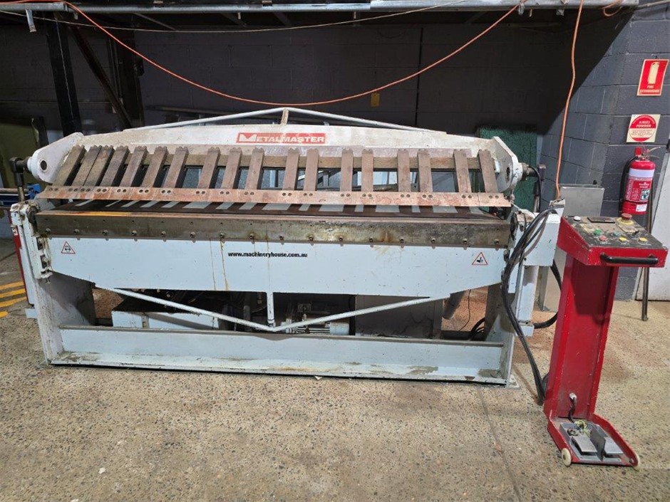 METALMASTER PB870L Pan Brake (Sheet Metal Folder)