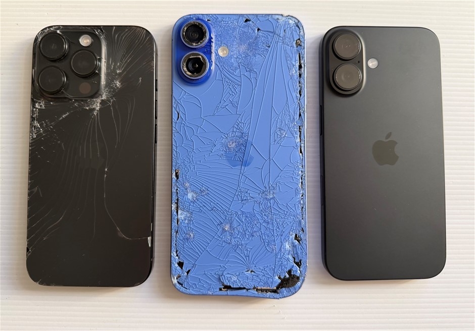 Apple iPhone 16 Pro 256Gb / 16 Plus 128Gb / 16 128Gb - For Parts (Lot of 3)