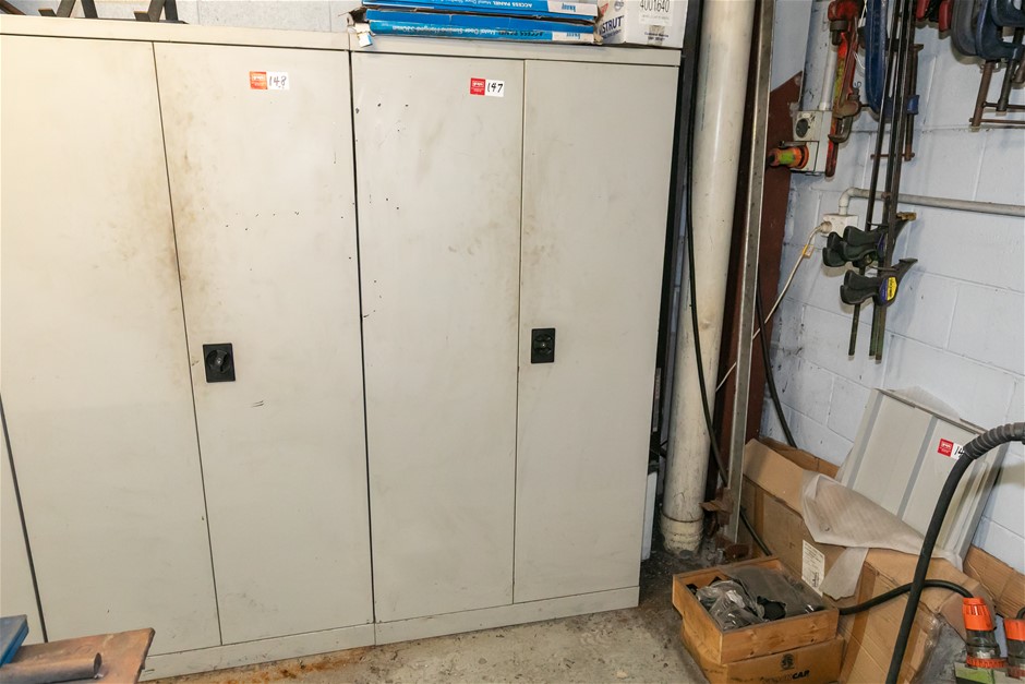 Storage Cabinet & Contents