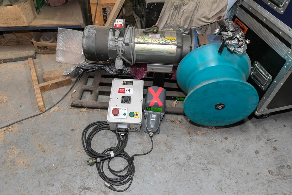 Pollard Production Capstan Winch with Controllers