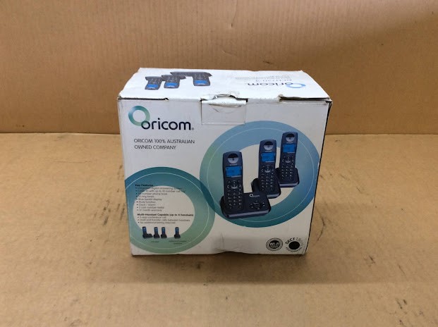 Oricom ECO720-3 DECT Digital Cordless Phone - New Unboxing