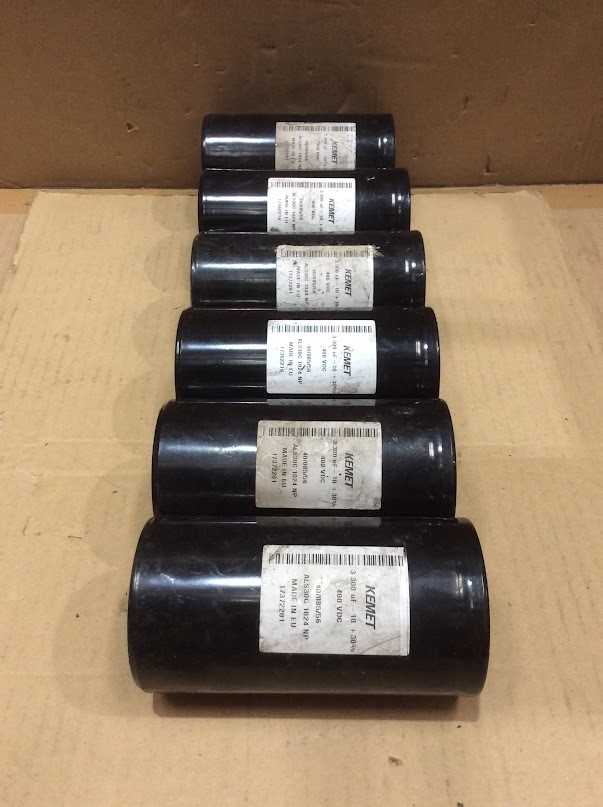 KEMET ALS30C1024NP Electrolytic Capacitor (Lot of 6)