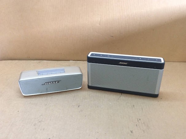 Bose SoundLink III&SoundLink Mini Bluetooth Speaker (Lot of 2)