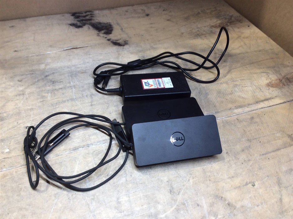 Dell LA180PM180 180W AC Adapter + Dell D6000 Docking Station