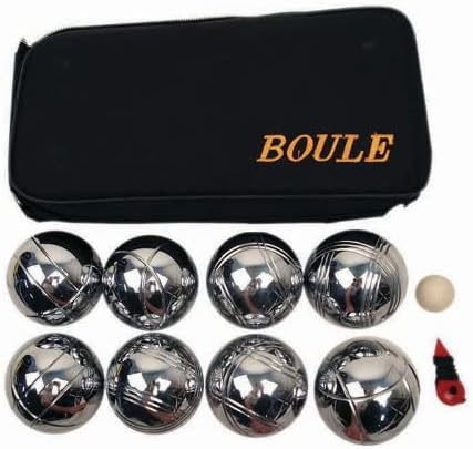 ALLIANCE Boule Set Chromed Metal - in Nylon Bag. NB: Has Been Used.
