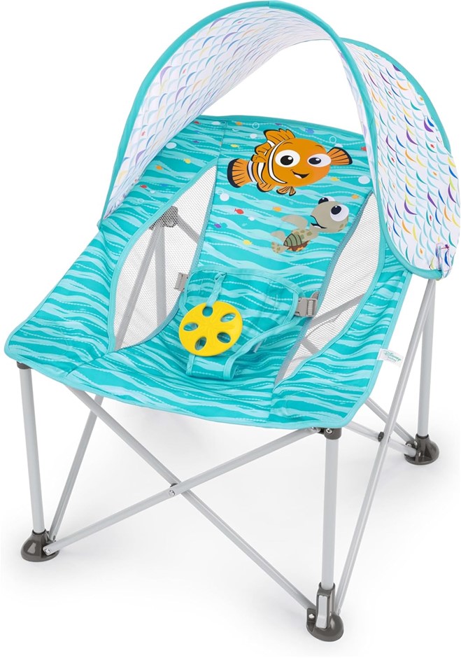 BRIGHT STARTS Disney Finding Nemo Pop 'N Chill Travel Seat, Indoor/Outdoor