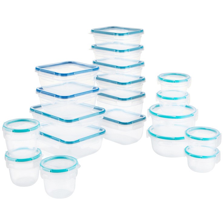 SNAPWARE Plastic Food Storage 38 Piece Set. N.B: Damaged packaging, 4 x pie
