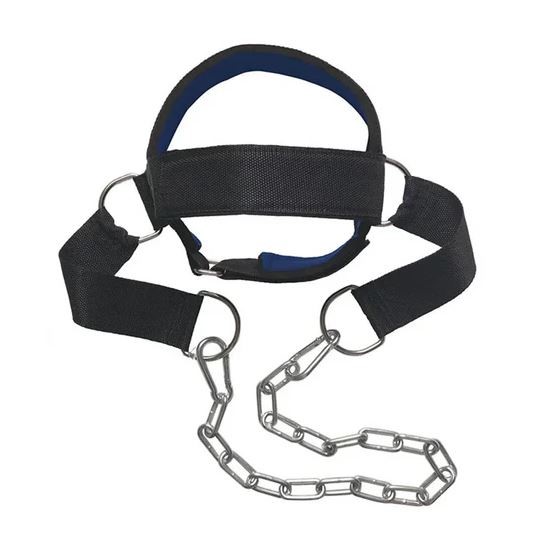 Head and Neck Training Harness - Adjustable Strap for Gym Fitness