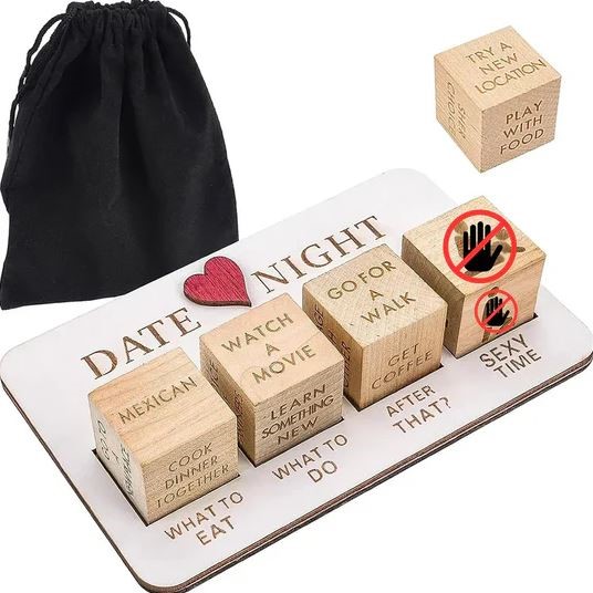 Wood Romantic Date Night Game