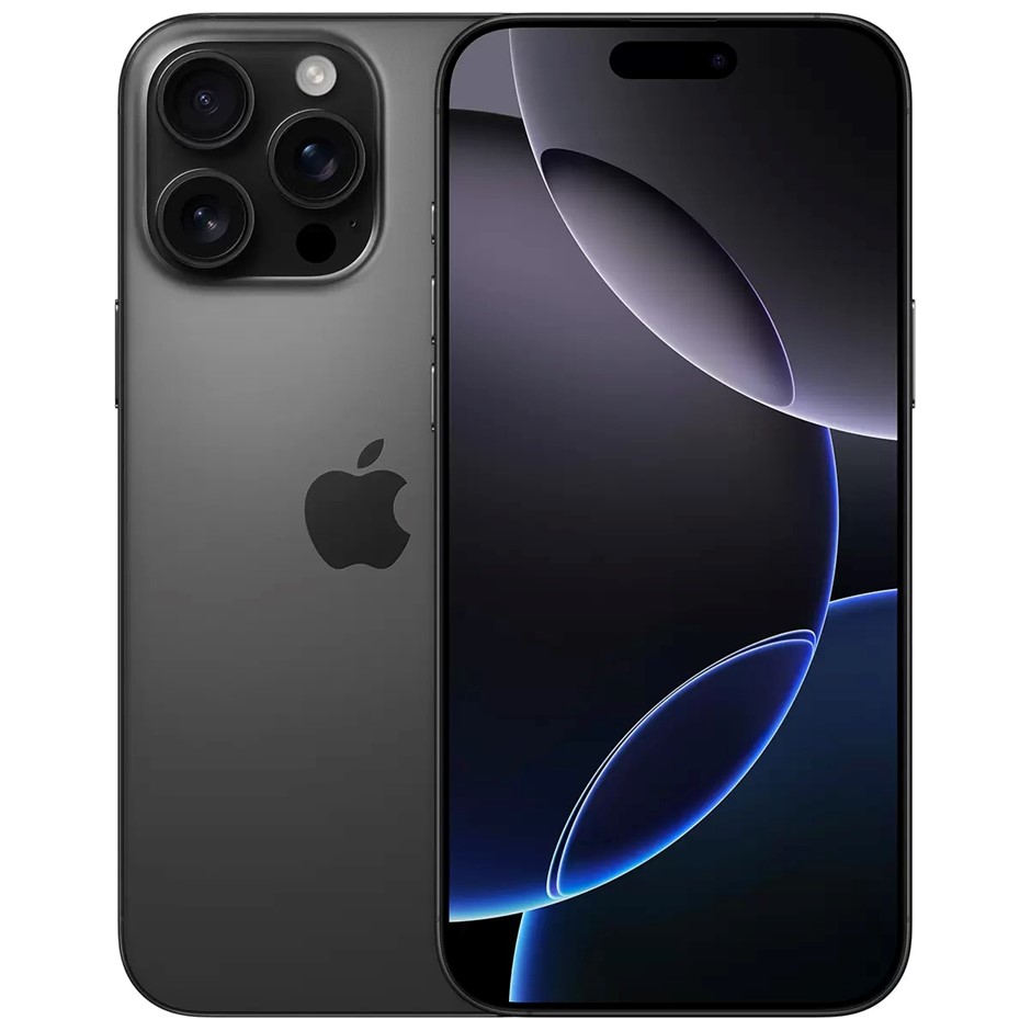 APPLE iPhone 16 Pro Max 256GB Black Titanium. S/N: G7QYJ44F60. NB: Minor U