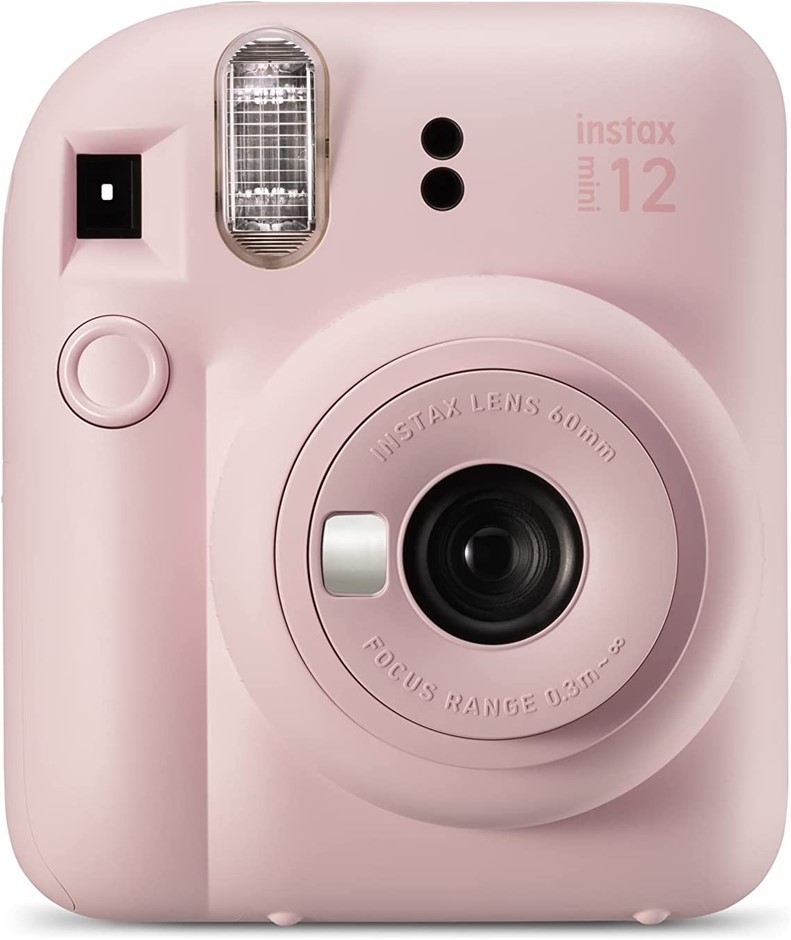INSTAX Fujifilm Mini12 Instant Camera Blossom Pink. NB: Used.