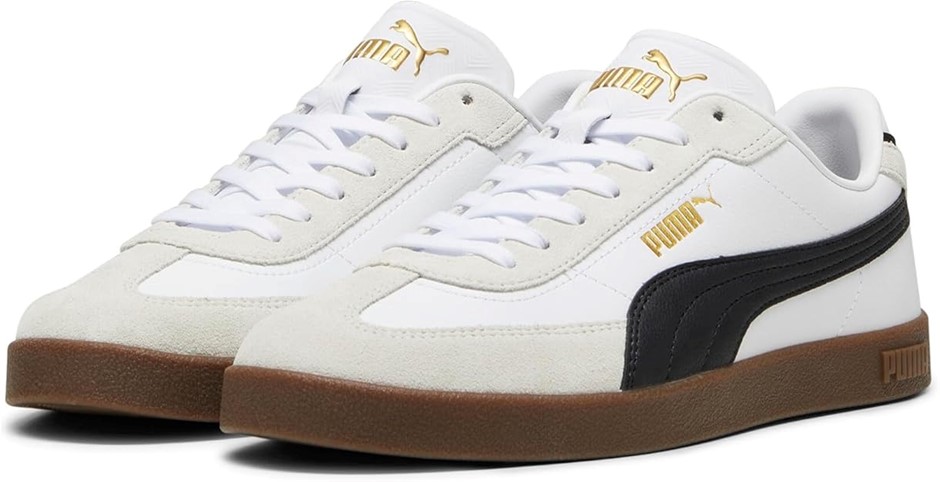 PUMA Men's 9-T Sneaker, Size US12/EU46, White/Puma Black/Alpine Snow, (3981