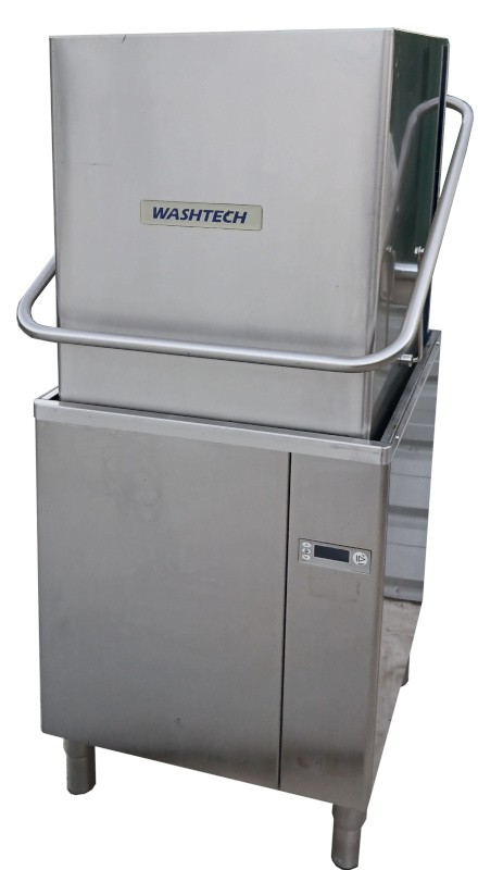 Washtech M2 – Professional Passthrough Dishwasher – 500mm Rack