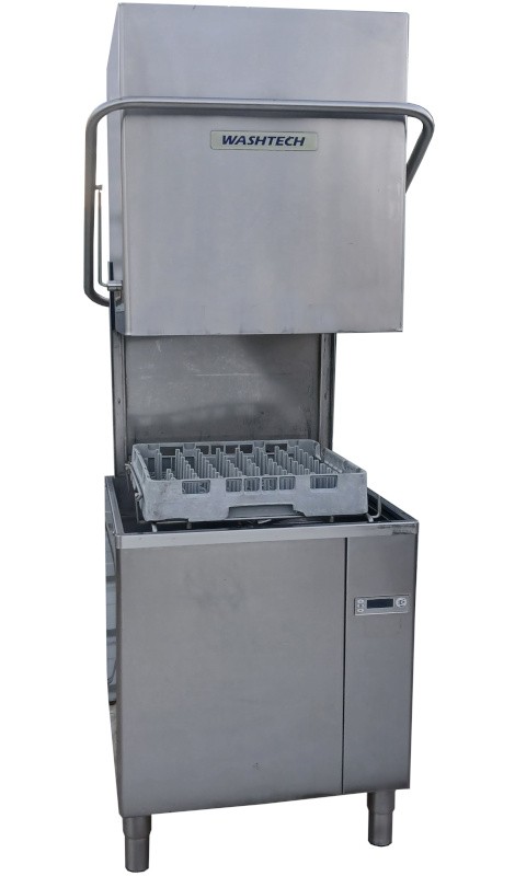 Washtech M2 – Professional Passthrough Dishwasher – 500mm Rack