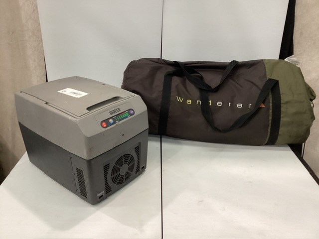 Camping Mattress And Camping Fridge