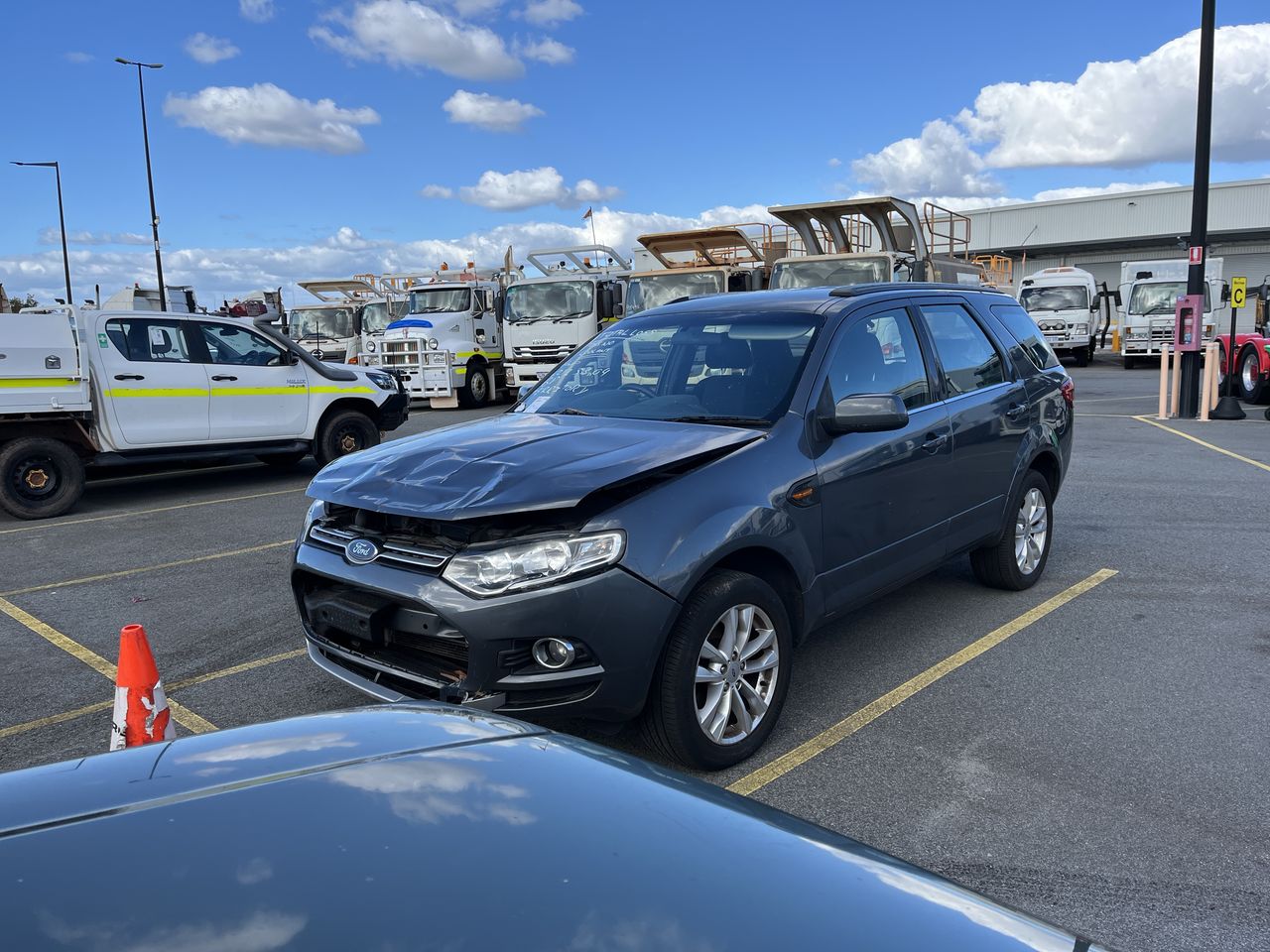 2013 Ford Territory Automatic 7 Seats Wagon (WOVR-REPAIRABLE)