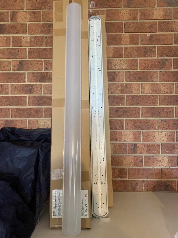 New in Box ERS Tech LED Tri-Proof Batten Light, 24W - Qty 7