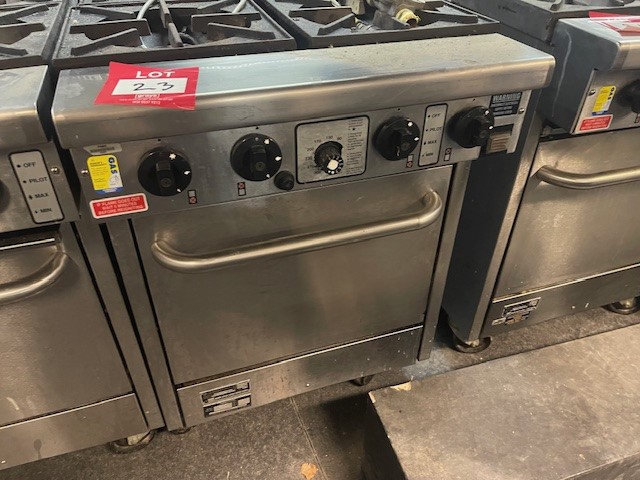 Goldstein 4 Burner Gas Stove and Oven, Stainless Steel
