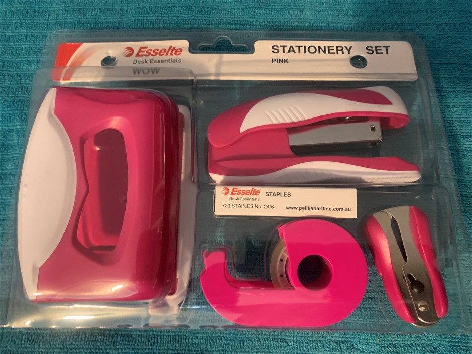 New in Packaging Esselte Stationary Sets - Qty 12 Sets