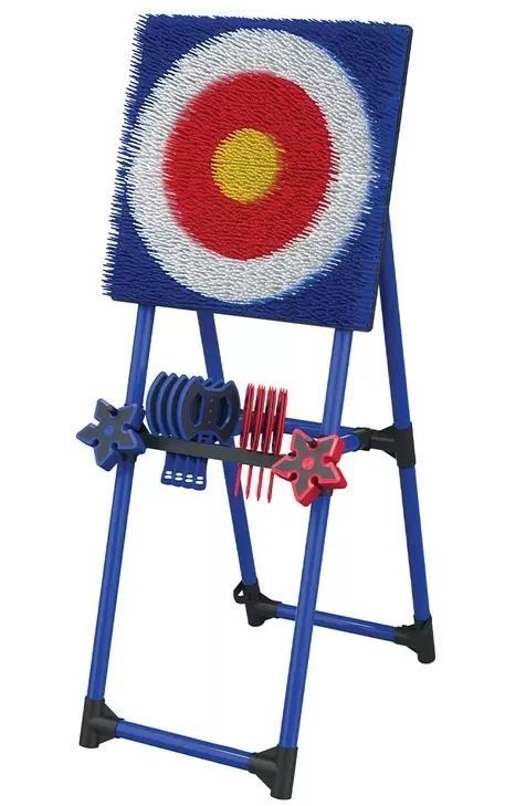 EASTPOINT Axe Throw & Throwing Stars Target Set. NB: Not in original packag
