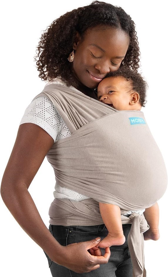 MOBY Elements Wrap Carrier, Taupe.