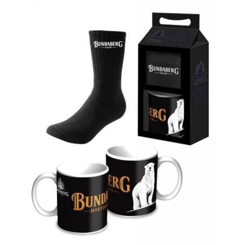 Bundaberg Rum Mug and Sock Gift Pack