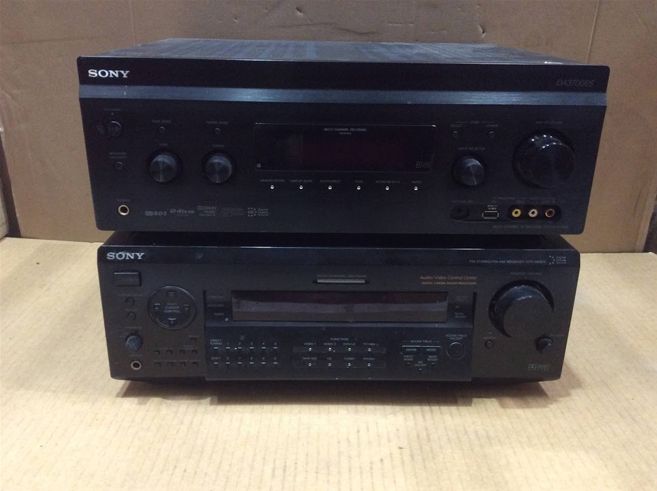 Sony STR-DA3700ES AV Receiver + Sony STR-DE825 FM/AM Receiver