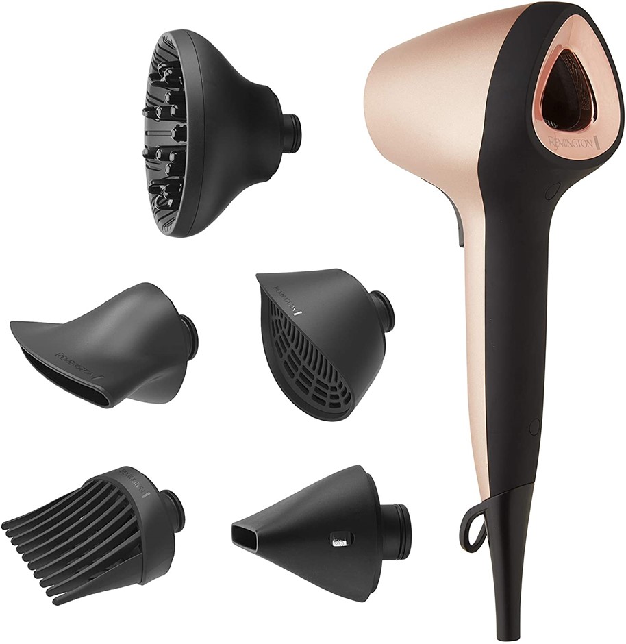 REMINGTON Air 3D Plus Hair Dryer with 1800W High Torque Motor.