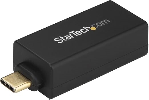 StarTech.com US1GC30DB USB C to Gigabit Ethernet Adapter