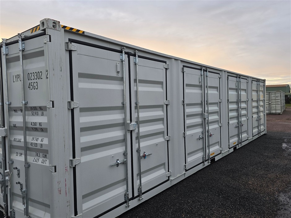 Unused 40 Foot High Cube Container with A Side Door