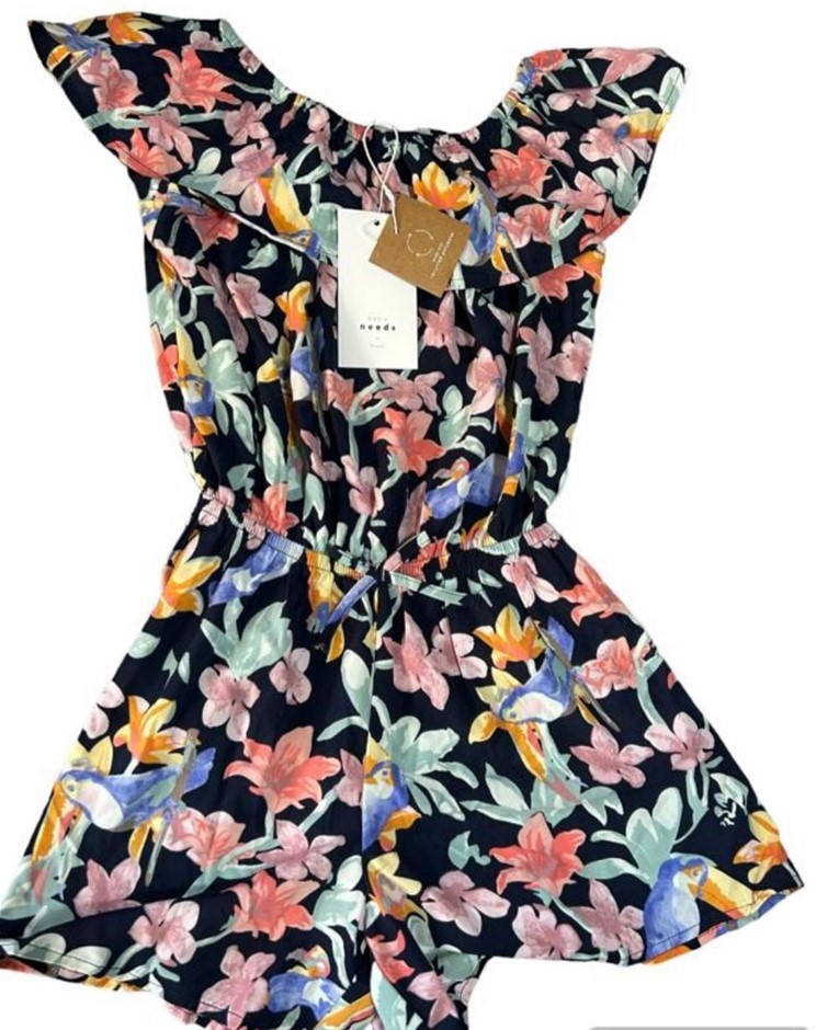 NAME IT Kids Printed Playsuit