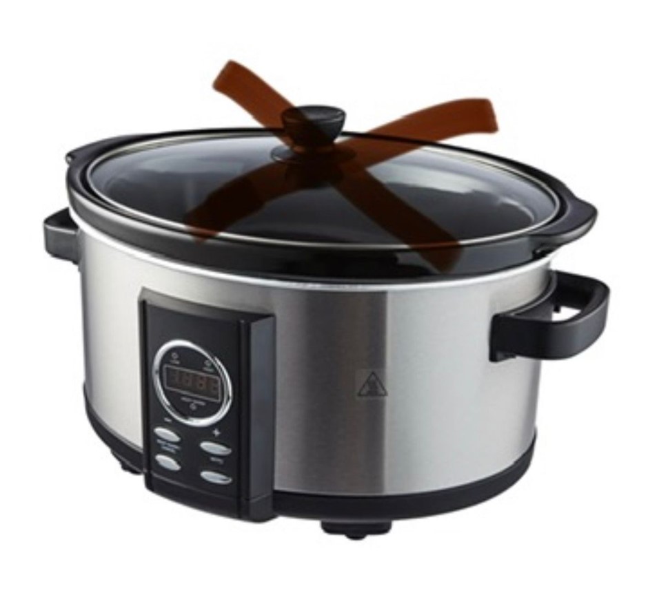 Kmart 6.5L Slow Cooker (Stainless Steel)