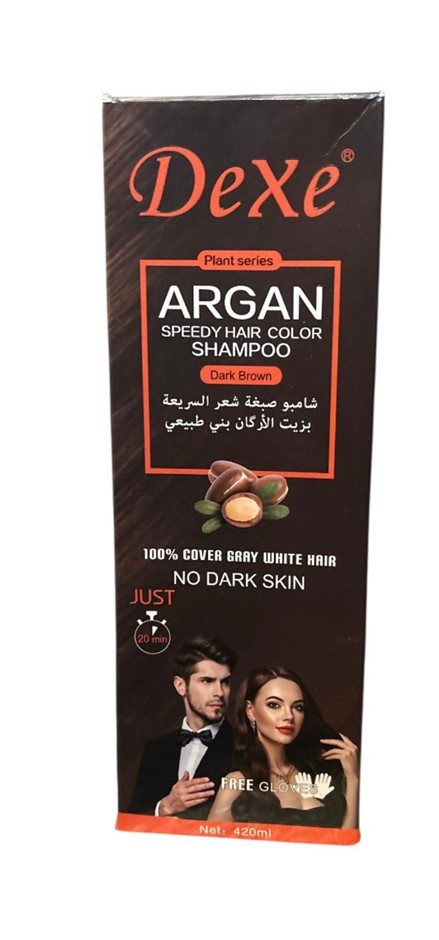 DEXE Argan Speedy Hair Color Shampoo