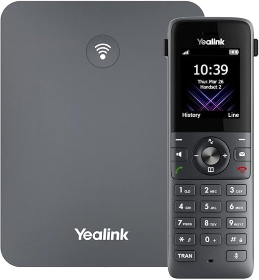 YEALINK W73P IP DECT Solution with W73H Handset and W70B Base Station. Buy
