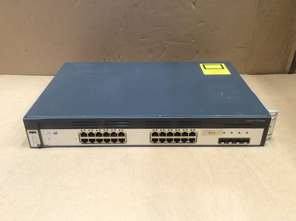 Cisco WS-C3750G-24T-S V08 Switch